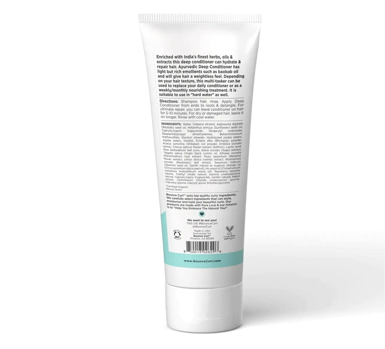Bounce Curl Ayurvedic Deep Conditioner 237ml - Afbeelding 2